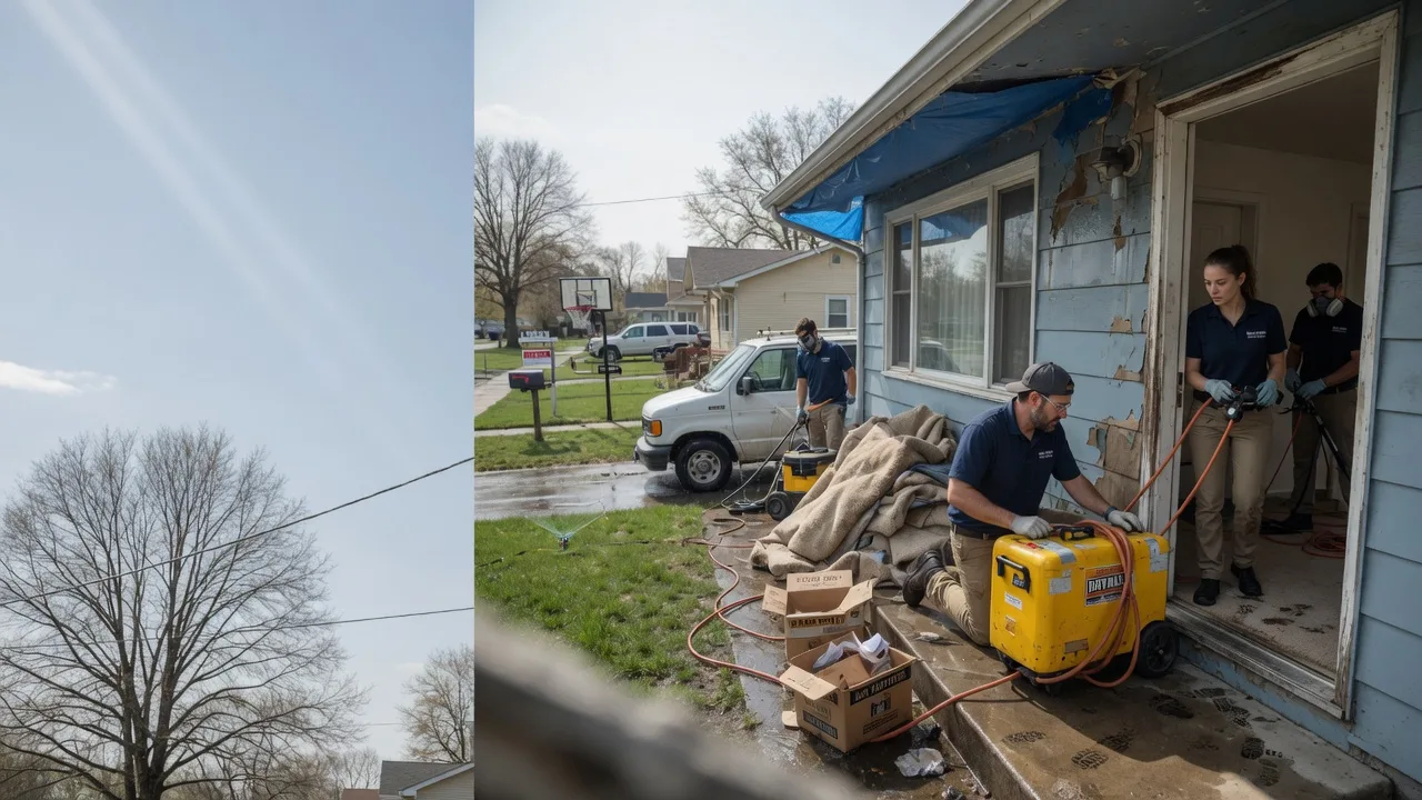 Basement Flood Cleanup in North Highlands, CA near me
